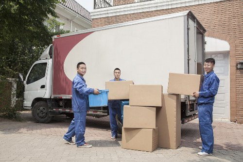 Local movers helping with a home removal in Kentishtown