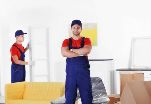 Removal team pricing a move from a Kentishtown flat with clear load-based rates