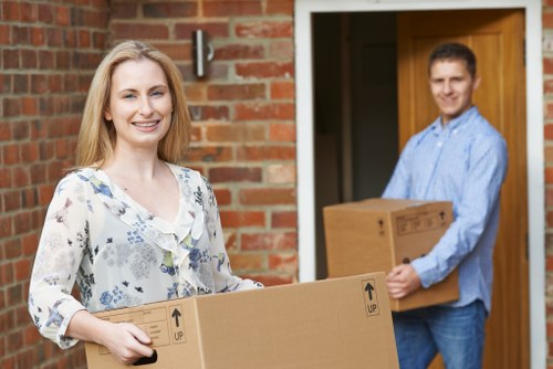 Careful handling of furniture and boxes during a Kentishtown relocation