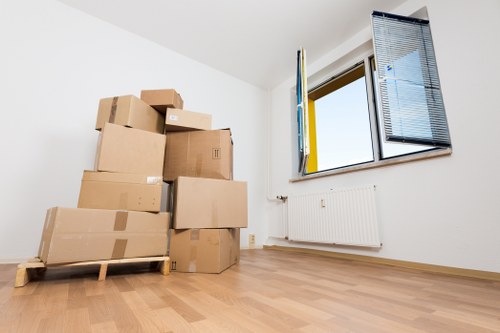 Local moving team organizing a relocation in Kentishtown