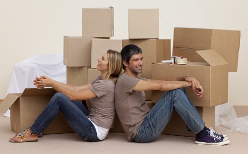Removalists navigating stairs and access challenges in Kentishtown