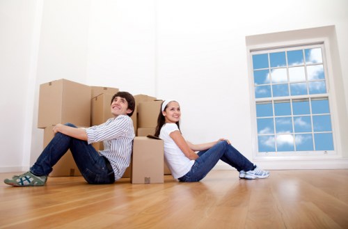 Moving day support for residential and business customers in Kentishtown