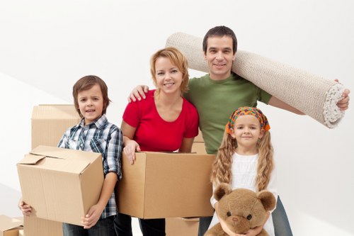 PPE and moving equipment used for safe furniture handling